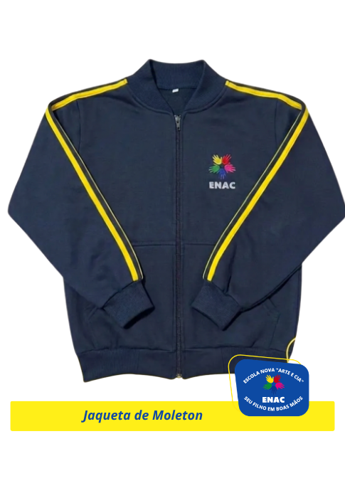 JAQUETA DE MOLETOM UNISSEX