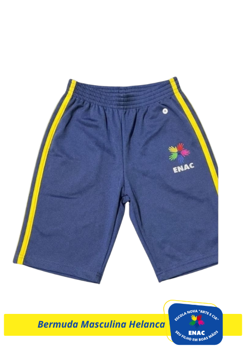 BERMUDA MASCULINA EM HELANCA