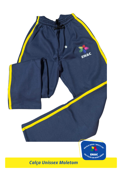 CALÇA MOLETOM UNISSEX