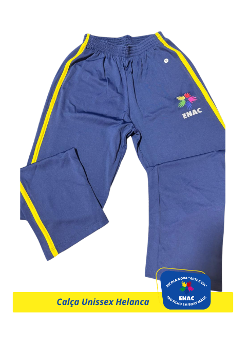 CALÇA UNISSEX EM HELANCA